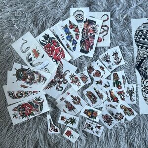 Assorted Temporary Tattoos